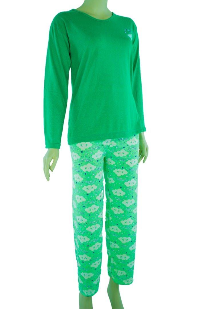 Kadın Uzun Kollu Pijama Takımı