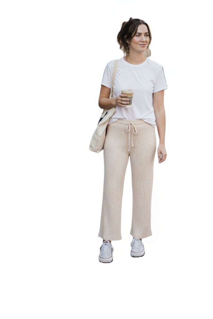 KALIN LASTİK KADIN BABIL PANTOLON-TEN RENGİ