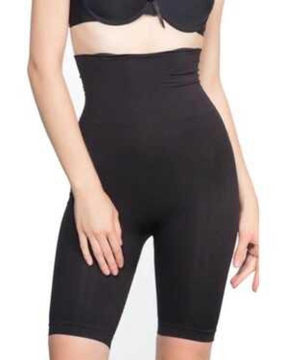 LAYZA FORM 11005 MİDELİ UZUN KORSE SİYAH