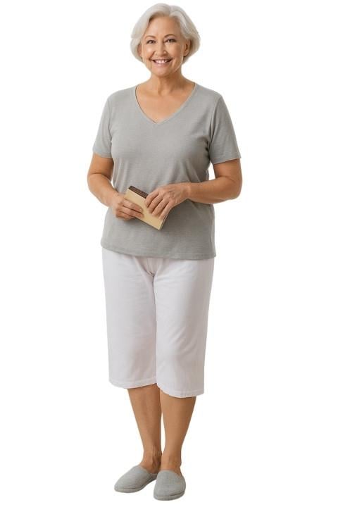 STİL DİZ ALTI KADIN TAYT STANDART BEYAZ