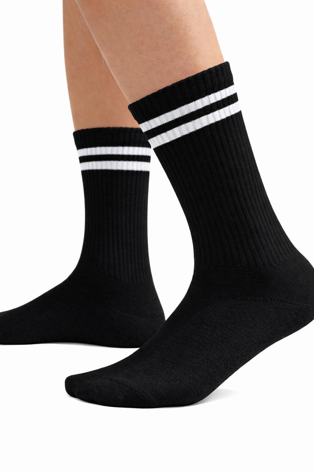 Tenis Çorabı - Siyah