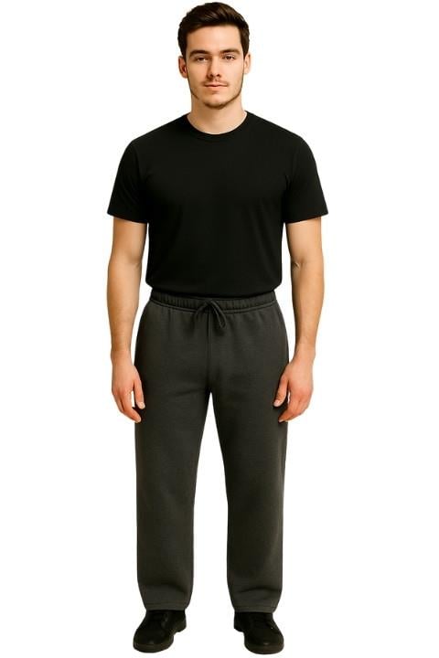 3 İplik Unisex Bagy Eşofman Altı - Antrasit