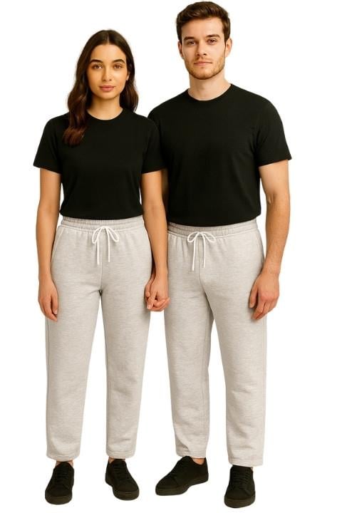 3 İplik Unisex Bagy Eşofman Altı - Koyu Gri