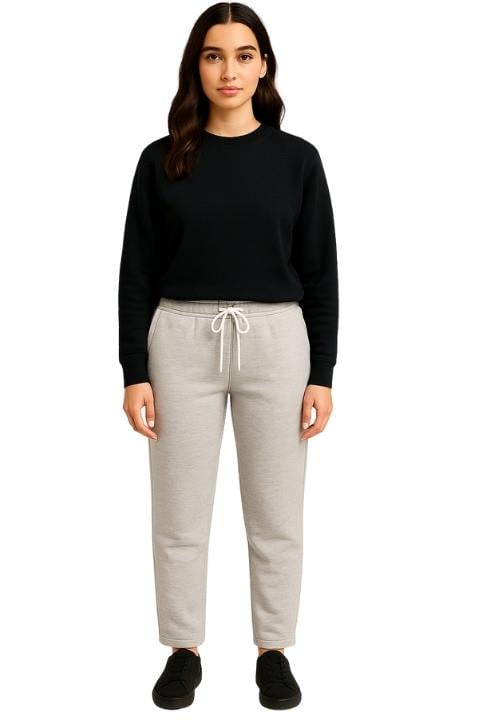 3 İplik Unisex Bagy Eşofman Altı - Koyu Gri