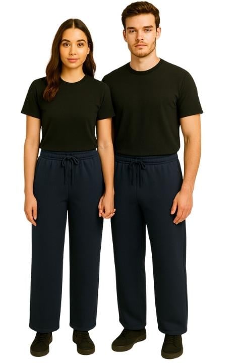 3 İplik Unisex Bagy Eşofman Altı - Lacivert