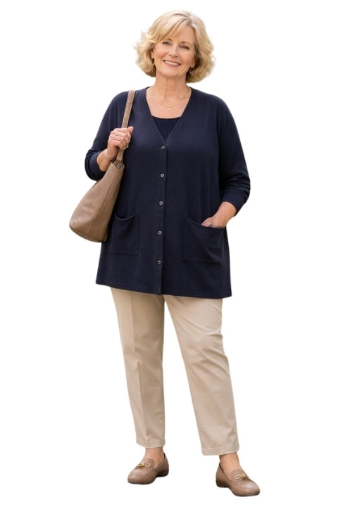 Anne Ceket - Lacivert