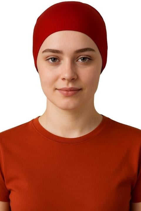 Aydın Penye Bone - Kırmızı