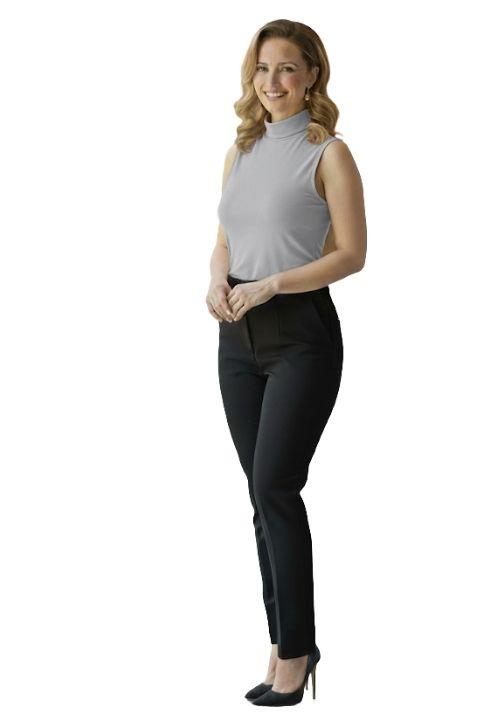 BALIKÇI YAKA SIFIR KOL BADİ-GRİ