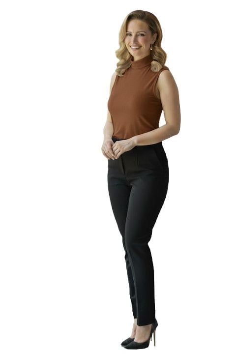 BALIKÇI YAKA SIFIR KOL BADİ-KAHVERENGİ