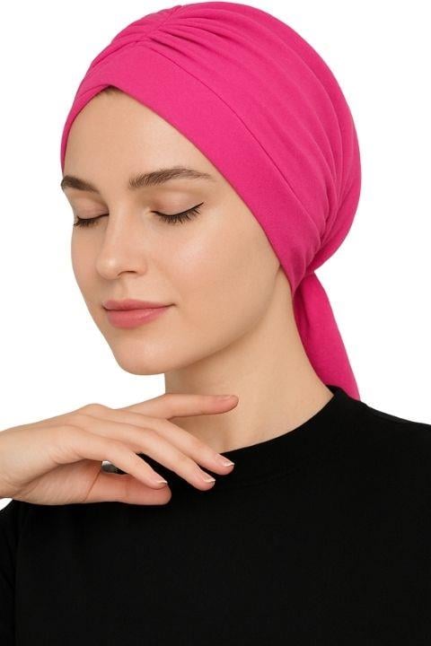 Belinda Pileli Dış Bone - Pembe