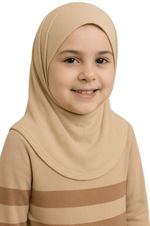 Belinda Pratik Çocuk Eşarbı - Bej