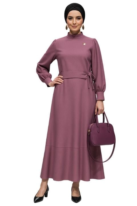 BİYELİ ETEK TAKIM-PEMBE