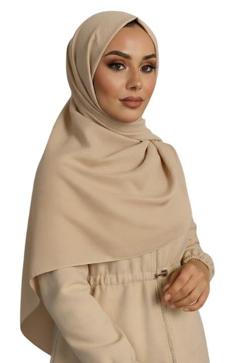 Dubai Pamuk Şal - Pudra Pembe