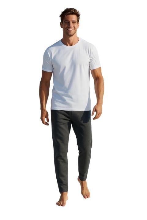 Düz Paça Erkek Pijama