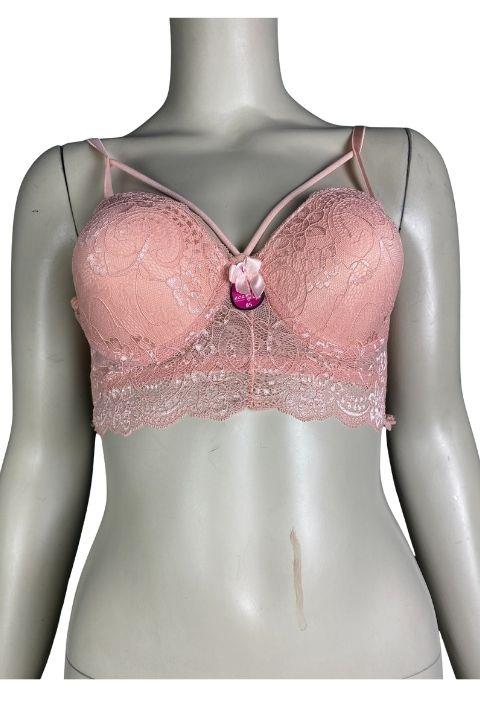 Ecem Yıldız 7110 Bralet İçi Boş Sütyen Pudra