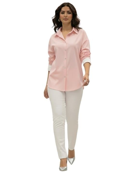 EMAS KADIN GÖMLEK-PEMBE