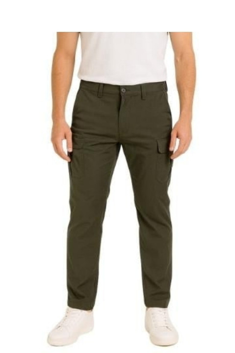 ERKEK ÇOK CEPLİ KARGO PANTOLON-HAKİ