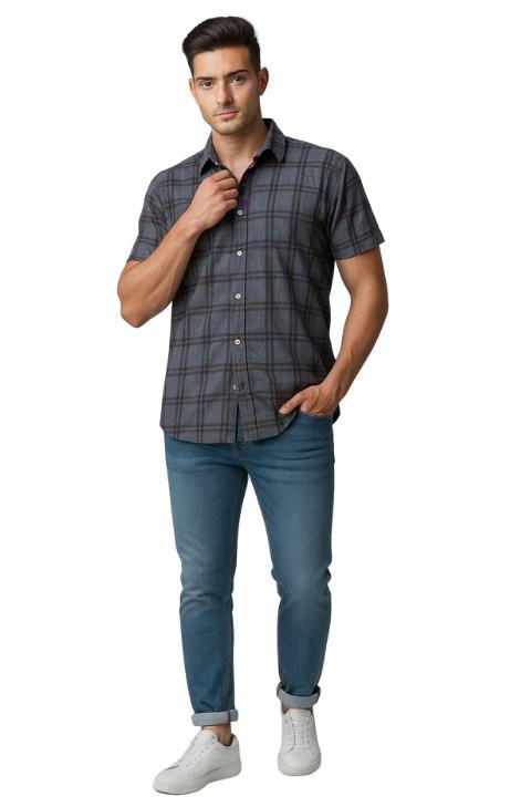 ERKEK KISA KOLLU GÖMLEK-GÖRSELDEKİ RENK