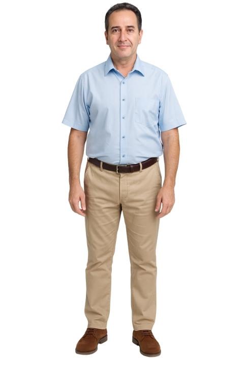 ERKEK KISA KOLLU GÖMLEK-GÖRSELDEKİ RENK