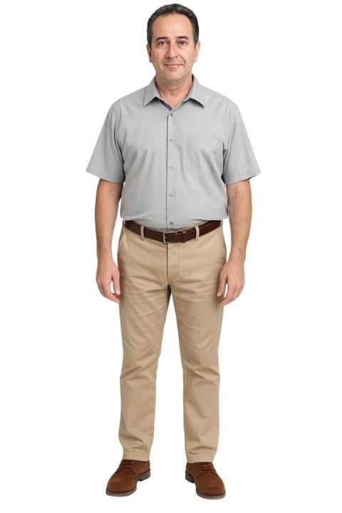 ERKEK KISA KOLLU GÖMLEK-GÖRSELDEKİ RENK