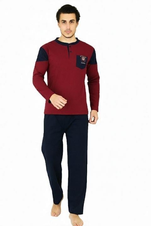 Erkek Uzun Kol Süprem Pijama Takım -955 Hfz