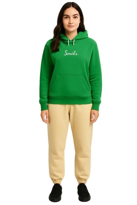 KANGURU CEP SWEAT-AÇIK YEŞİL