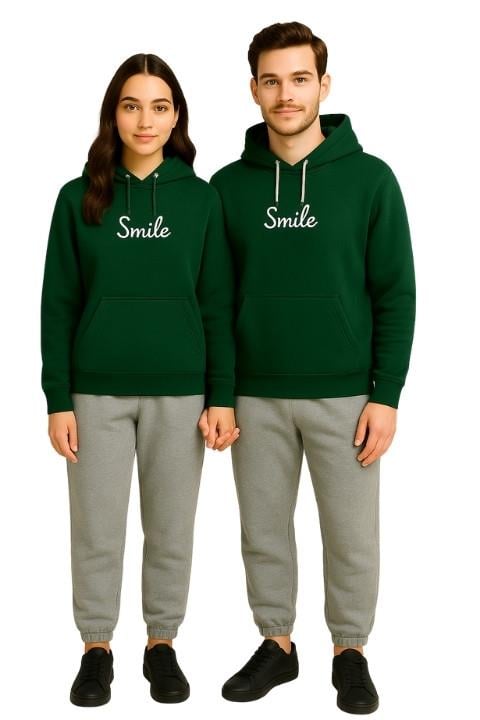 Kanguru Cep Sweat-Yeşil
