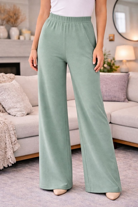 Kapkorşe Pantolon - Su Yeşili
