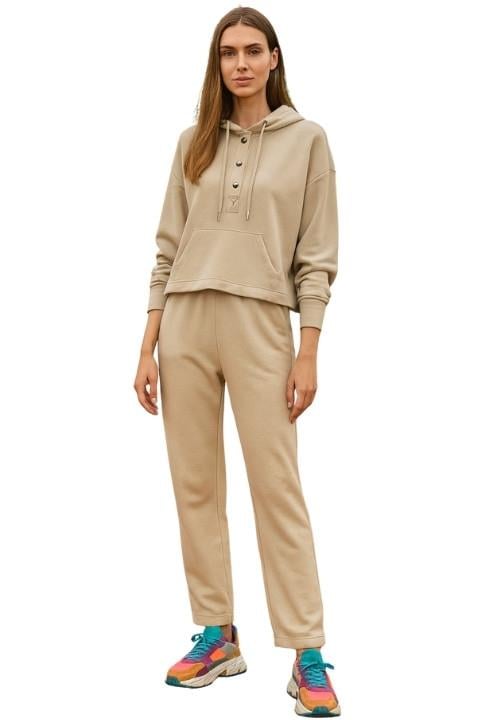 Oysho Kadın Kapşonlu İkili Takım - Bej
