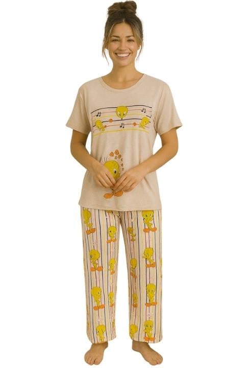 Rüyam Kadın Kısa Kol Pijama Takımı
