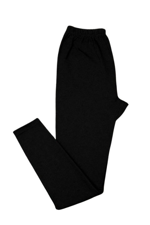 Unisex Penye Tayt - Siyah