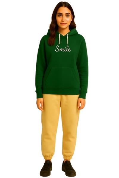 3 İplik  Lastikli Eşofman Tek Alt- Bej