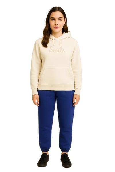 KANGURU CEP SWEAT-BEYAZ