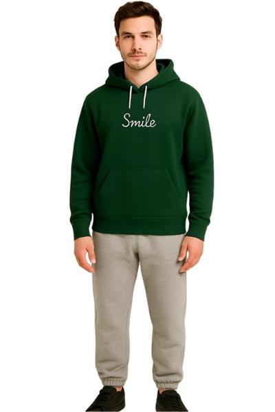 KANGURU CEP SWEAT-YEŞİL