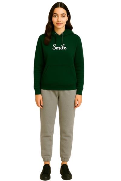 KANGURU CEP SWEAT-YEŞİL