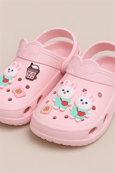 Unisex Twingo Emojili Terlik - Pembe