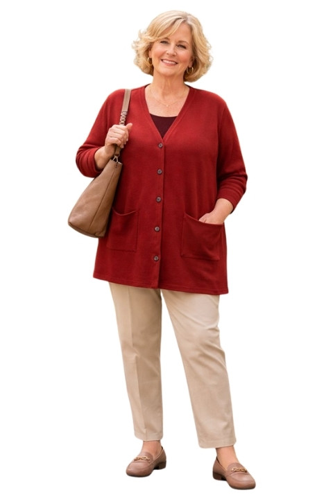 Anne Ceket - Kırmızı