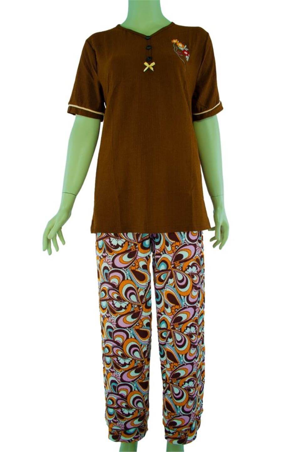Battal Beden Kadın Pijama Takımı