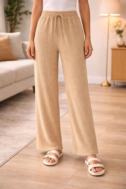 BÜRÜMCÜK PANTOLON-BEJ