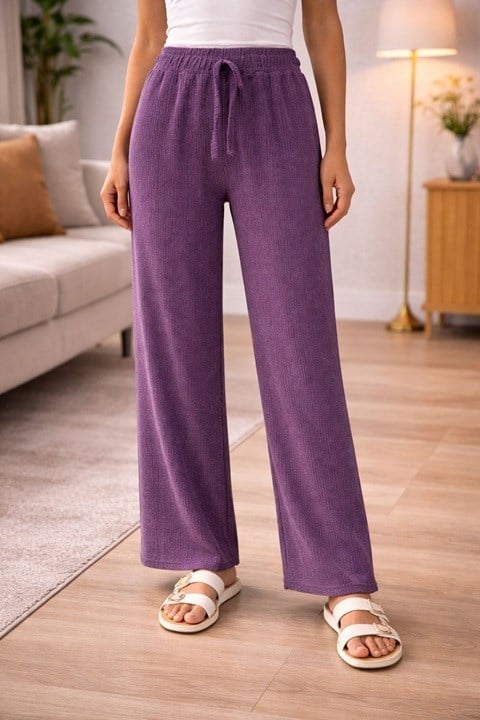 BÜRÜMCÜK PANTOLON-MOR