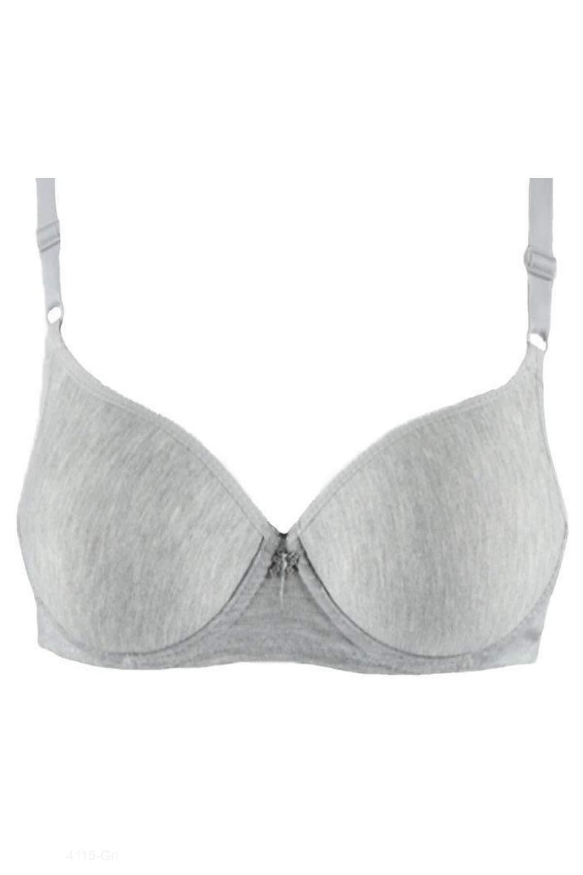 Desteksiz Sütyen - Gri