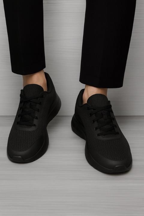 Erkek Spor Ayakkabı - Siyah