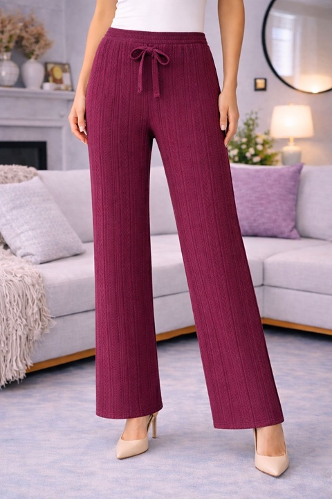 HELİN PANTOLON-BORDO