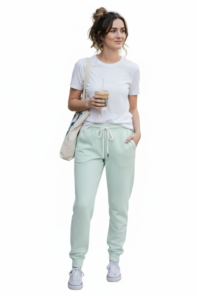 KADIN EŞOFMAN-SU YEŞİLİ