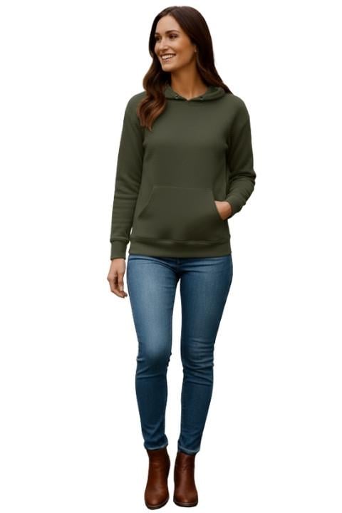 KADIN KAPÜŞONLU-HAKİ