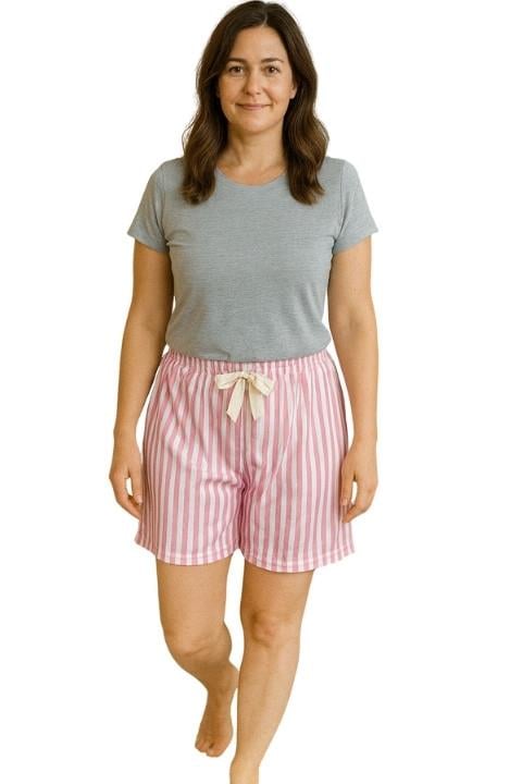 Kadın Kısa Şort Penye