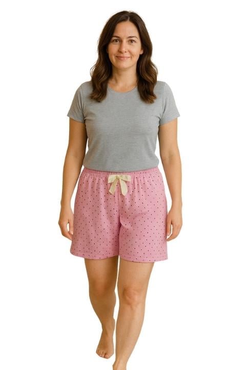 Kadın Kısa Şort Penye