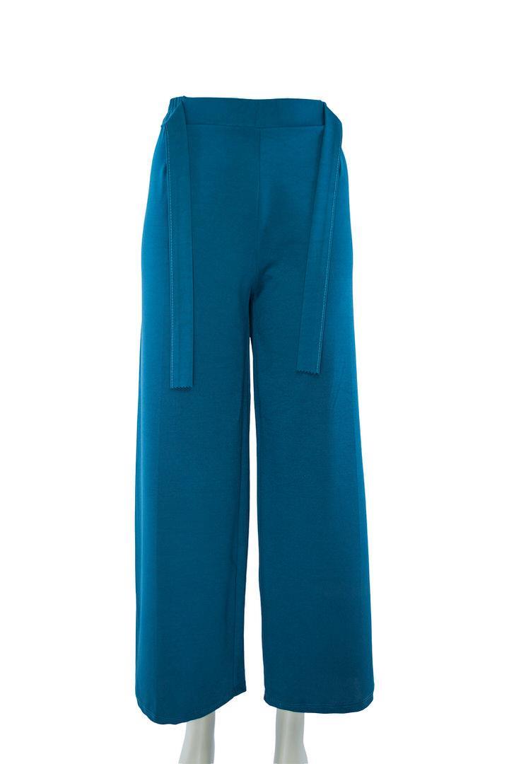 Kadın Kuşaklı Scuba Pantolon