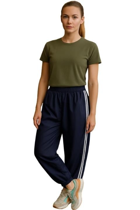 KADIN PARAŞÜT EŞOFMAN ALTI-LACİVERT