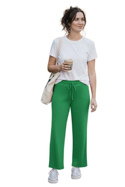 KADIN TORBA PANTOLON-ÇİMEN YEŞİLİ